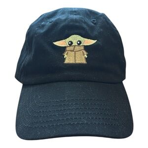Disney Grogu "Baby Yoda" Black Baseball Cap OS